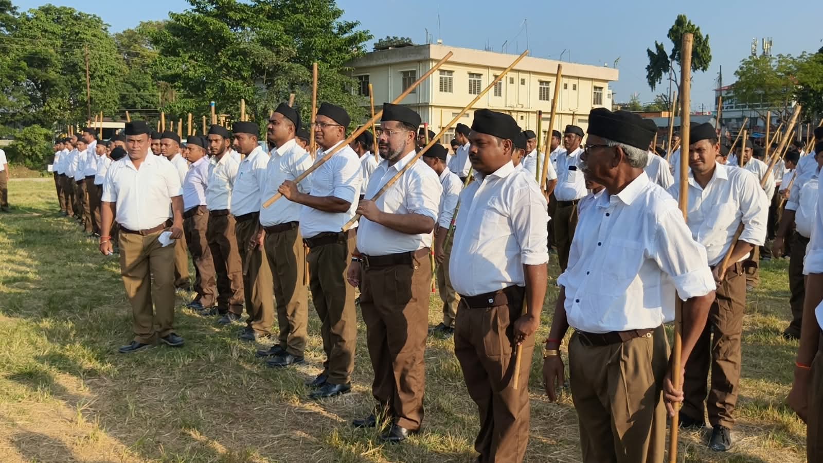 RSS Holds Route March in West Tripura